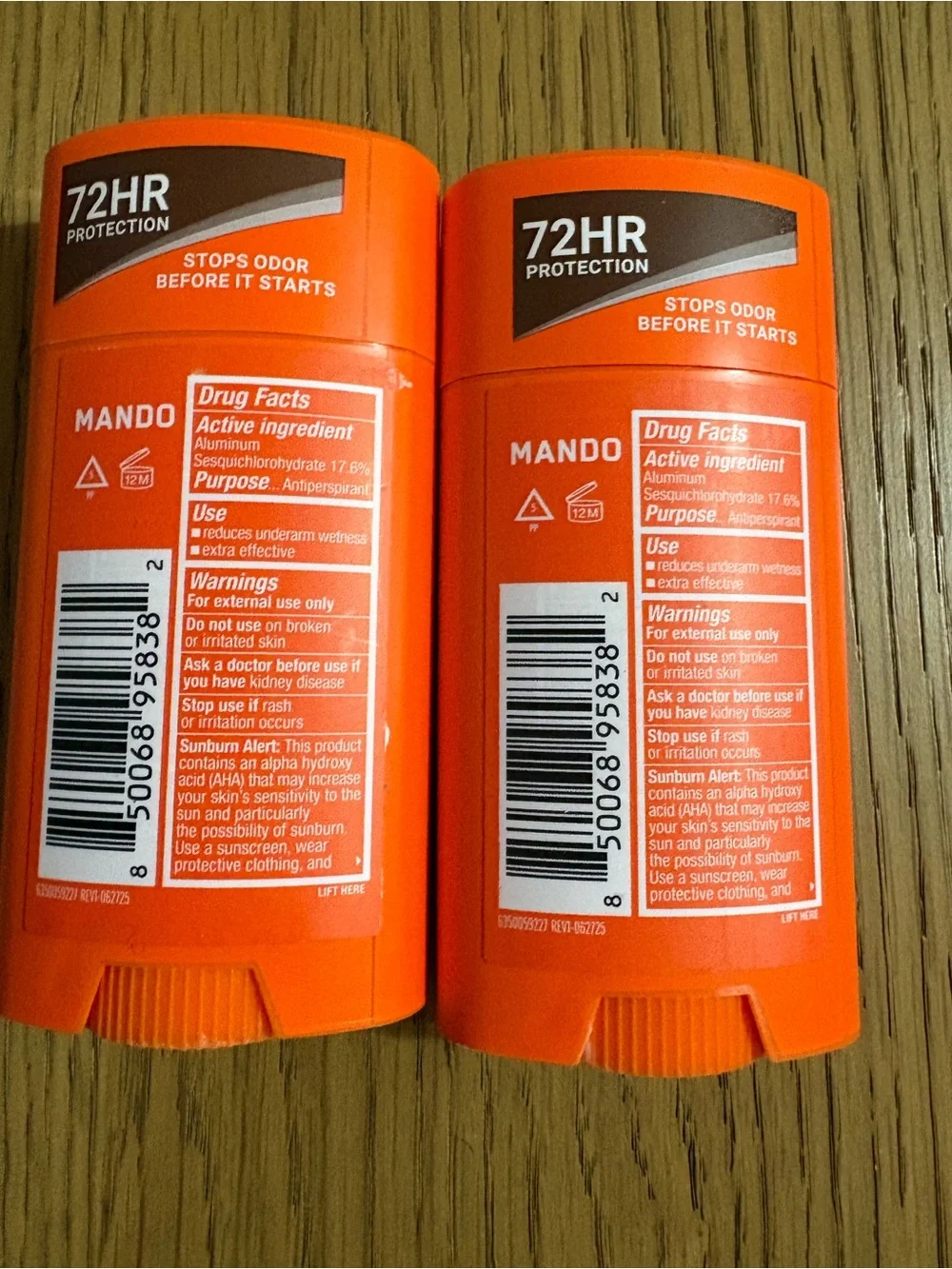 Cedar Grove Sweat Control Deodorant — Orange